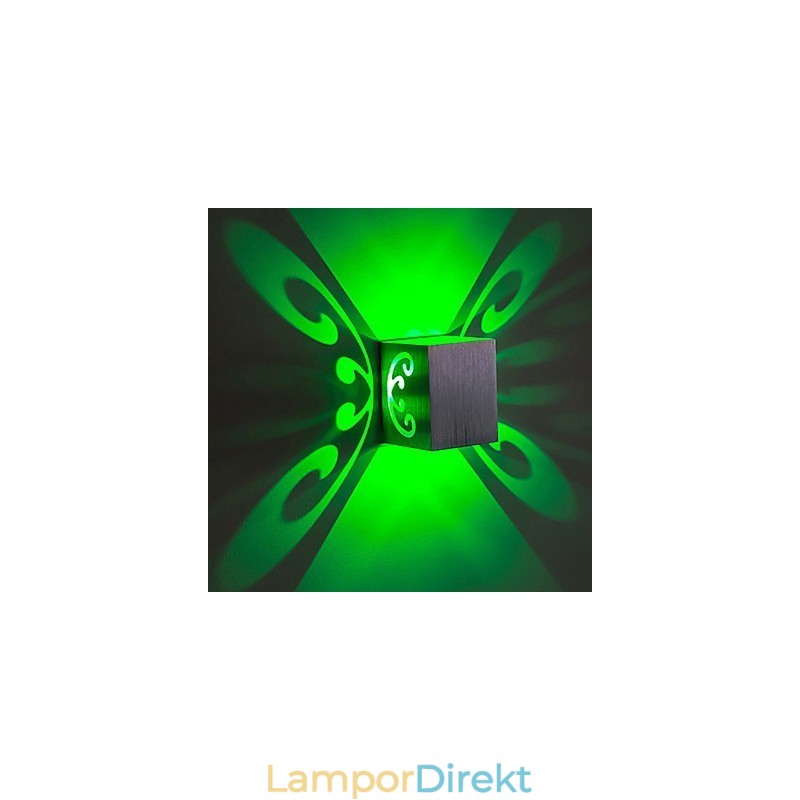 Modern Light Aluminium Flush Mount Vägglampa Dekorera Vägglampor