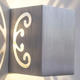 Modern Light Aluminium Flush Mount Vägglampa Dekorera Vägglampor