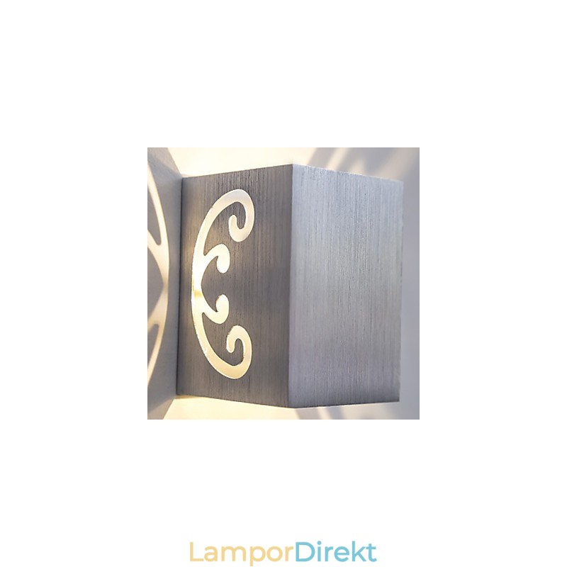 Modern Light Aluminium Flush Mount Vägglampa Dekorera Vägglampor