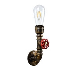 Vägglampa Vägglampor Väggjärn Vägglampa Stum Svart Ljussabel Lampa På Vägg