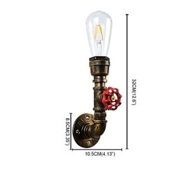 Vägglampa Vägglampor Väggjärn Vägglampa Stum Svart Ljussabel Lampa På Vägg