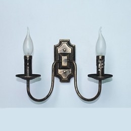 Retro Enkel Vägglampa Korridor Hall Dubbelhuvud Lampa Sovrum Vardagsrum Vägglampa Belysning