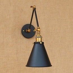 Vägglampa Mässing Vintage Industriell Vägglampa Ljus Hembelysning Inomhusdekor Vägglampa