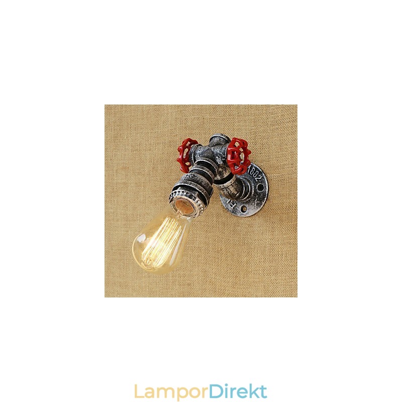 Country Retro Painting Feature För Mini Style Ambient Light Wall Sconces Wall Light
