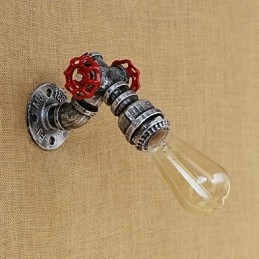 Country Retro Painting Feature För Mini Style Ambient Light Wall Sconces Wall Light