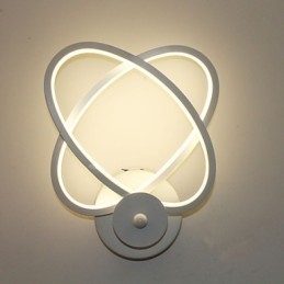 Kreativ Vägglampa Sängvägg Korridor Study Mode Aluminium Lampa