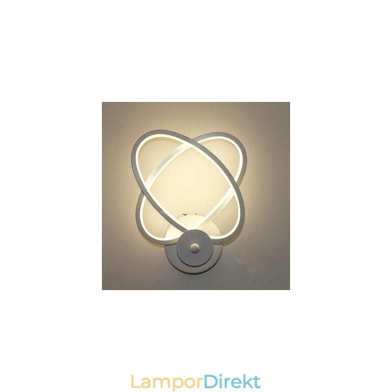 Kreativ Vägglampa Sängvägg Korridor Study Mode Aluminium Lampa