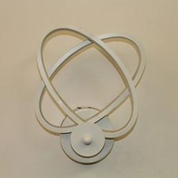 Kreativ Vägglampa Sängvägg Korridor Study Mode Aluminium Lampa