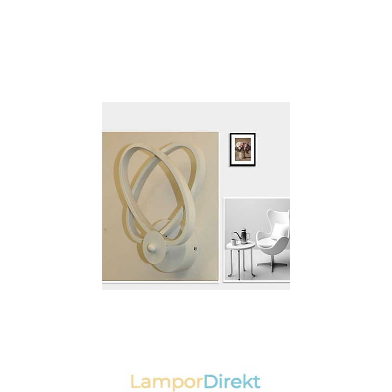 Kreativ Vägglampa Sängvägg Korridor Study Mode Aluminium Lampa