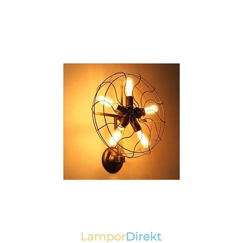 Traditionell Klassisk Rustik Lodge Country Målning Funktion För Mini Style Ambient Light Vägglampor Vägglampor