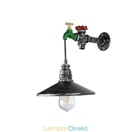 Vägglampa Vägg Rustik Lodge Målningsfunktion För Omgivande Ljus Vägglampor Vägglampor