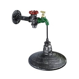 Vägglampa Vägg Rustik Lodge Målningsfunktion För Omgivande Ljus Vägglampor Vägglampor