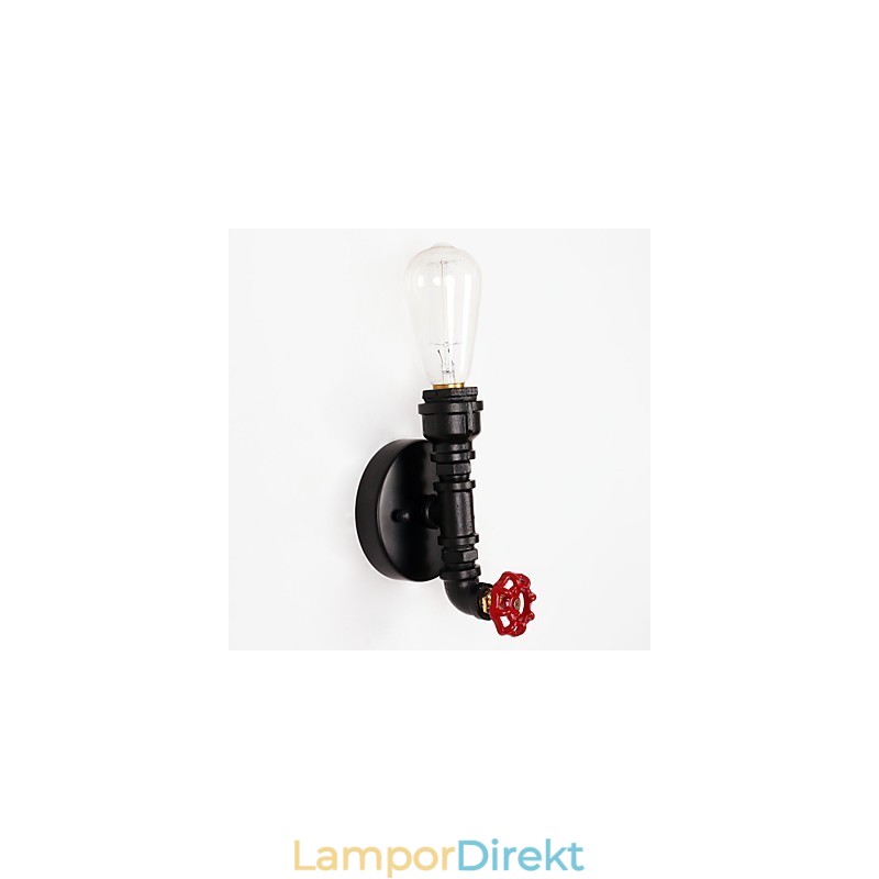 Rustik Lodge Modern Contemporary Country Retro Målning Funktion För Mini Style Uplight Wall Sconces