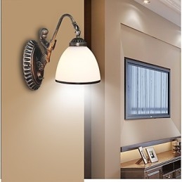 Europeisk Stil Retro Vardagsrum Sovrumslampa Veranda Vägglampa Balkong Kafé Vägglampa