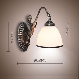 Europeisk Stil Retro Vardagsrum Sovrumslampa Veranda Vägglampa Balkong Kafé Vägglampa