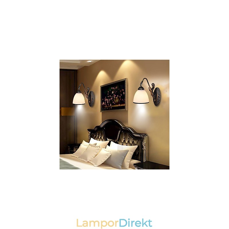 Europeisk Stil Retro Vardagsrum Sovrumslampa Veranda Vägglampa Balkong Kafé Vägglampa