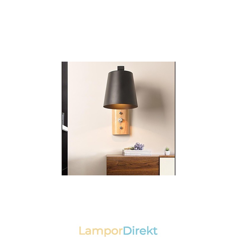 Modern Contemporary Country Black Oxide Finish Funktion För Downlight Wall Sconces Wall Light