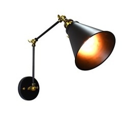 Rustic Lodge Traditionell Klassisk Målningsfunktion För Downlight Vägglampor Vägglampa