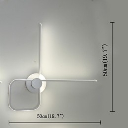 Sovrumssänglampa Vägglampa Nordic Creative Minimalistisk Modernt Vardagsrum Vägglampa Gang Trappljus