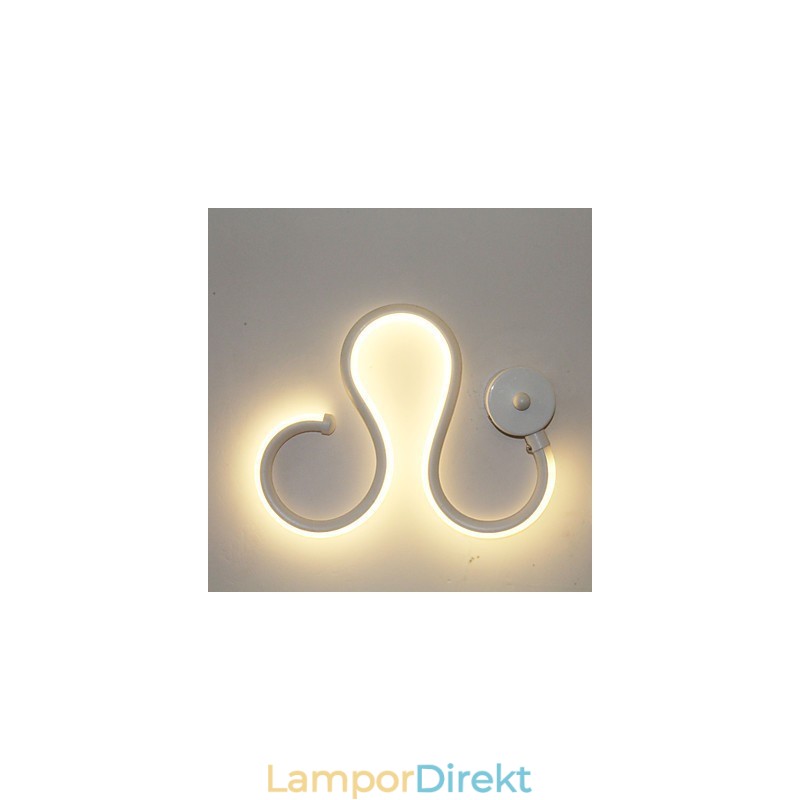 Modern Minimalistisk Lampa Aluminium Lampa Sovrum Sänglampa Dekoration Designers Formad Korridor Belysning Kreativ Vardagsrumslampor