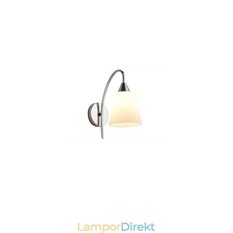 Glas Vägglampa Vägglampor Metallfot För Vägglampa