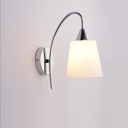 Glas Vägglampa Vägglampor Metallfot För Vägglampa