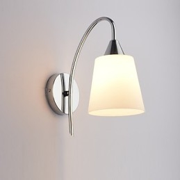 Glas Vägglampa Vägglampor Metallfot För Vägglampa