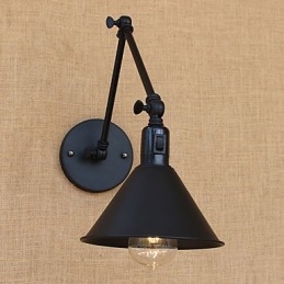 Country Retro Målningsfunktion För Mini Style Swing Arm Ögonskydd Downlight Swing Arm Lights