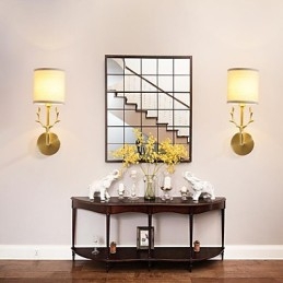 Enkel Vintage Traditionell Klassisk Mässingsfunktion För Mini Style Ambient Light Wall Sconces Wall Light