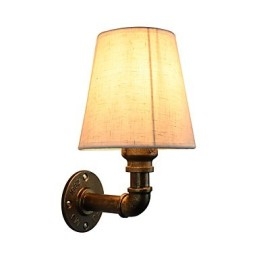 Rustik Lodge Mässing Funktion För Ambient Light Wall Sconces Vägglampa