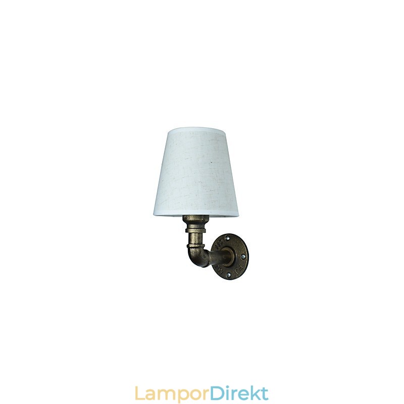 Rustik Lodge Mässing Funktion För Ambient Light Wall Sconces Vägglampa