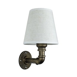 Rustik Lodge Mässing Funktion För Ambient Light Wall Sconces Vägglampa