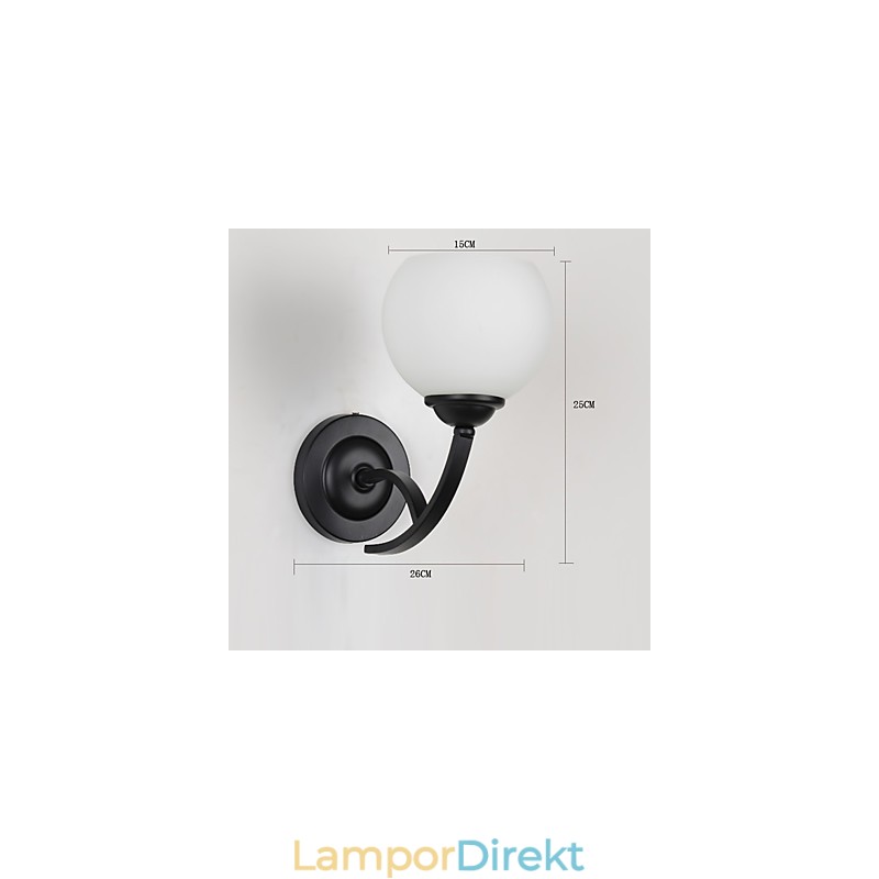 Modern Samtida Målning Funktion Ambient Light Wall Sconces Wall Light
