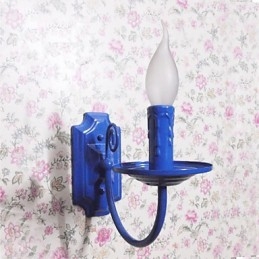 Enkel Modern Vägglampa Ljus Enkelhuvud Lampa Korridor Sänglampa