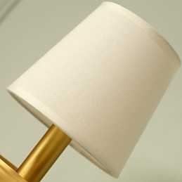 Enkel Country Traditionell Klassisk Mässing Funktion För Mini Style Uplight Vägglampor Vägglampor
