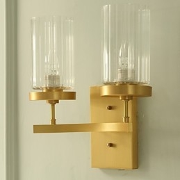Traditionell Klassisk Country Mässing Funktion För Mini Style Uplight Vägglampor Vägglampa
