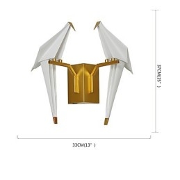 Integrerad Enkel Traditionell Klassisk Countryguldfunktion För Omgivande Ljus I Ministil