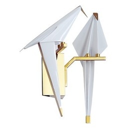 Integrerad Enkel Traditionell Klassisk Countryguldfunktion För Omgivande Ljus I Ministil