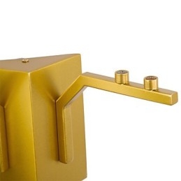 Integrerad Enkel Traditionell Klassisk Countryguldfunktion För Omgivande Ljus I Ministil