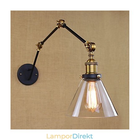 Enkel Vintage Country Retro Målning Funktion För Swing Arm Eye Protection Ambient Light Enkel Vintage Country Retro Målning Funktion För Swing Arm Eye Protection Ambient Light