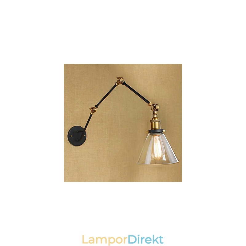 Enkel Vintage Country Retro Målning Funktion För Swing Arm Eye Protection Ambient Light