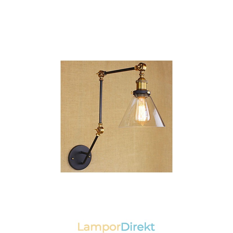 Enkel Vintage Country Retro Målning Funktion För Swing Arm Eye Protection Ambient Light