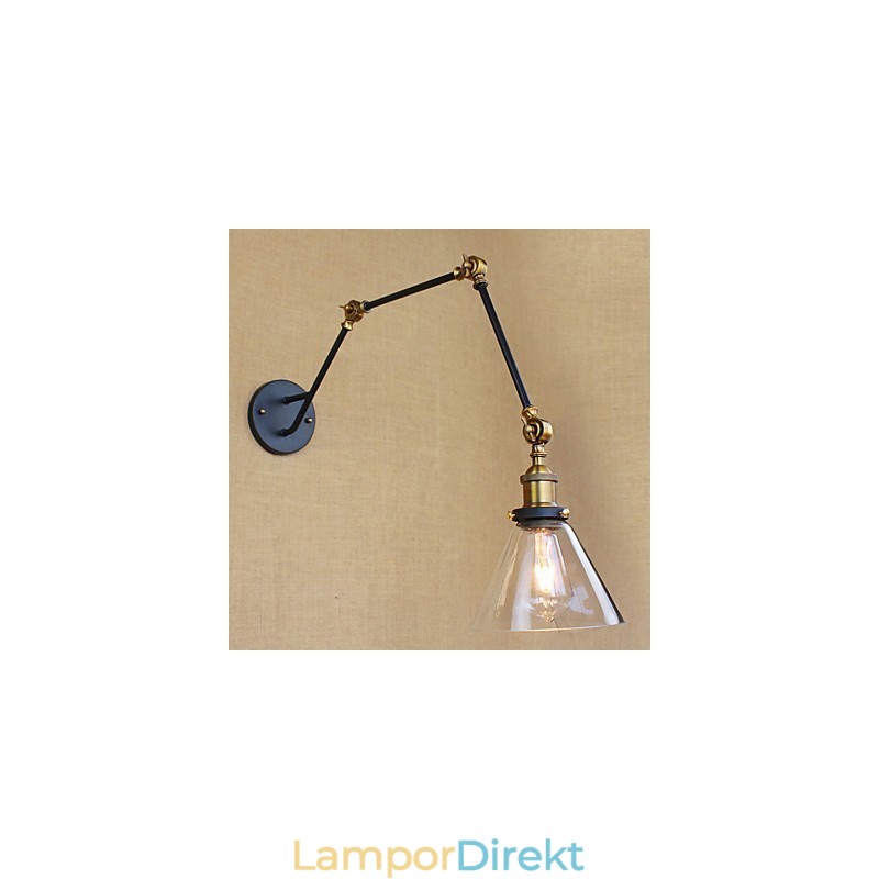 Enkel Vintage Country Retro Målning Funktion För Swing Arm Eye Protection Ambient Light