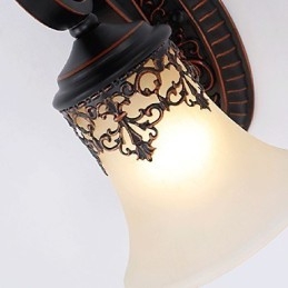 Hotelllobby Vägglampa Sovrum Europeisk Vägglampa Kreativ Vardagsrumslampa Dekoration Retro Korridor Vägglampa