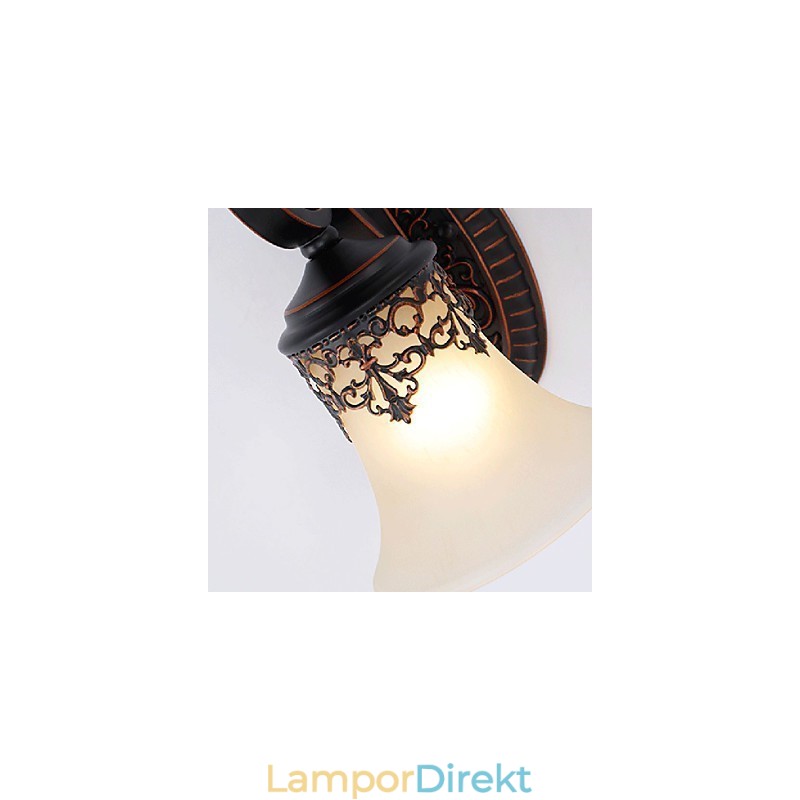 Hotelllobby Vägglampa Sovrum Europeisk Vägglampa Kreativ Vardagsrumslampa Dekoration Retro Korridor Vägglampa