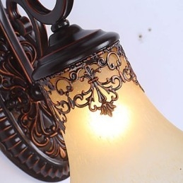 Hotelllobby Vägglampa Sovrum Europeisk Vägglampa Kreativ Vardagsrumslampa Dekoration Retro Korridor Vägglampa