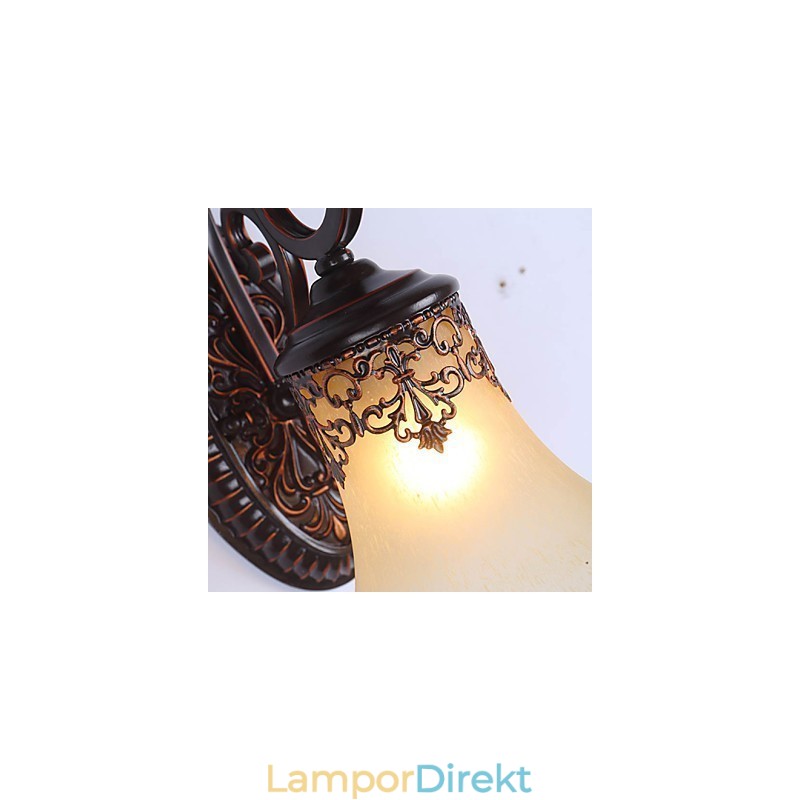 Hotelllobby Vägglampa Sovrum Europeisk Vägglampa Kreativ Vardagsrumslampa Dekoration Retro Korridor Vägglampa