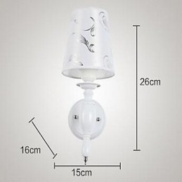 Modern Och Modern Galvaniserad Funktion Uplight Wall Sconces Wall Light