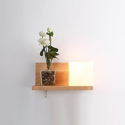Country Feature För Mini Style Eye Protection Ambient Light Wall Sconces Wall Light