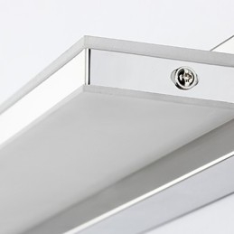 Integrerad Modern Och Modern Elektropläterad Funktion För Omgivande Ljus Badrumsbelysning Vägglampa